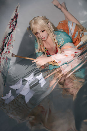 Pensamiento muñeca sexual (Bezlya Doll 160 cm C-CUP 2.0 TPE+Silicona)