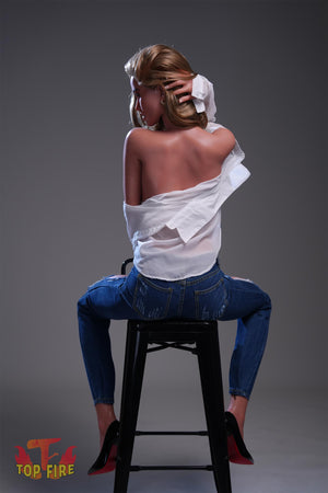 Susan muñeca sexual (Top Fire Doll 170 cm E-CUP T17 Silicona)