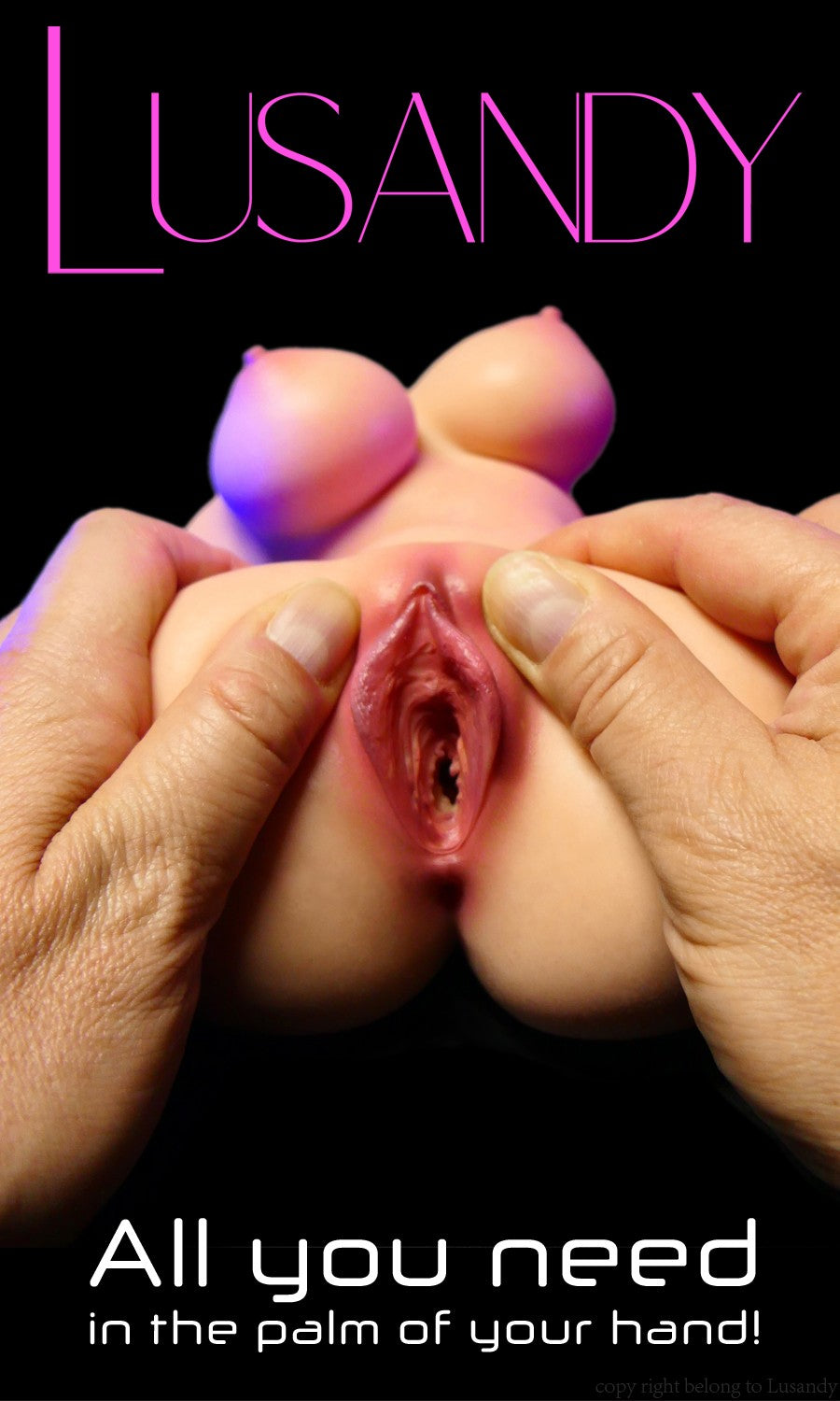 Juguete de placer (Lusandy Doll LSD-M01 RST silicona) EXPRESS