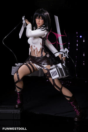 Mikasa Chloe muñeca sexual (FunWest Doll 159cm A-CUP #035 TPE)