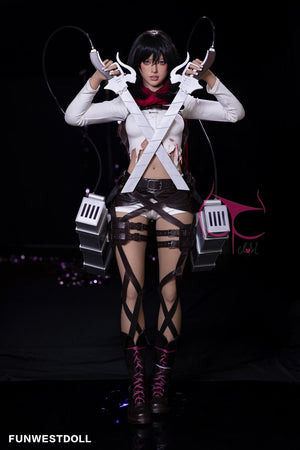 Mikasa Chloe muñeca sexual (FunWest Doll 159cm A-CUP #035 TPE)