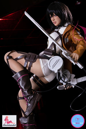 Mikasa Chloe muñeca sexual (FunWest Doll 159cm A-CUP #035 TPE)