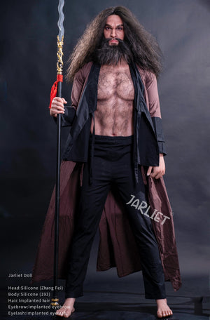 Masculino muñeca sexual Zhang Fei de Jarliet - 193 cm de muñeca realista con cuerpo muscular