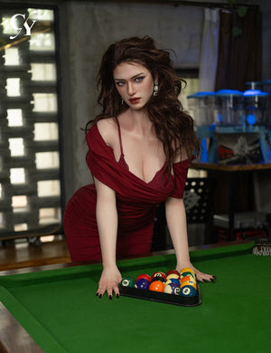 Elva muñeca sexual (TOP CYDOLL 176 cm E-CUP TPE+Silicona)