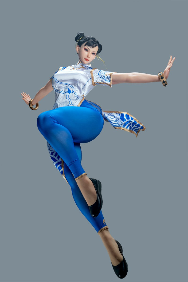 Chun Li muñeca sexual (Game Lady 169 cm F-Cup No.33-1 Silicona)