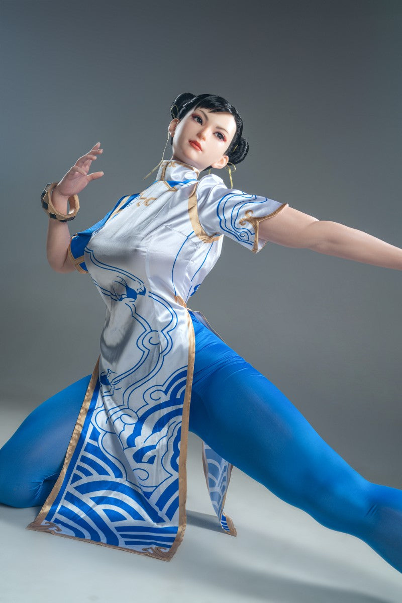 Chun Li muñeca sexual (Game Lady 169 cm F-Cup No.33-1 Silicona)