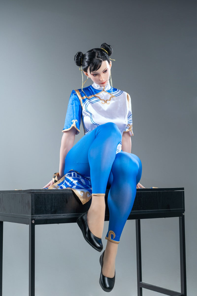 Chun Li muñeca sexual (Game Lady 169 cm F-Cup No.33-1 Silicona)