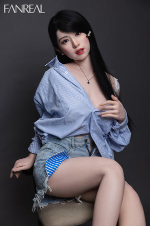 Kimmy Sexdocka (FanReal Doll 155cm F-kupa Silikon)