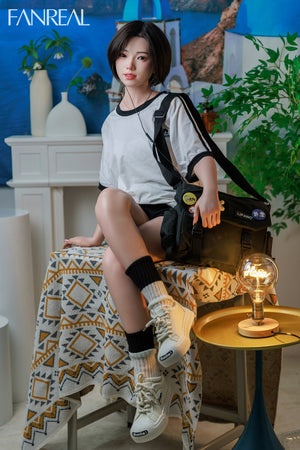 muchacha muñeca sexual (FanReal Doll 153 cm B-CUP Silicona)