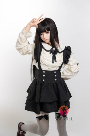 Dulce muñeca sexual (SHEDOLL 152cm A-CUP #SH195 2.0 Silicona)