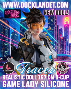 Tracer Sex doll (Game Lady 167cm d-cup No.29-1 silicone)