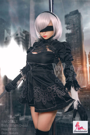 Yorha 2b muñeca sexual (WM-Doll 165cm D-Kupa #153 TPE)