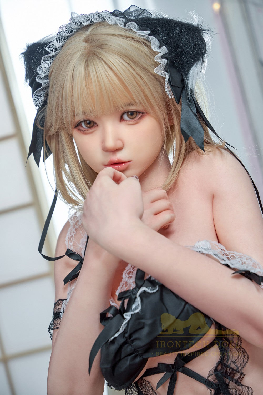 Nueve muñeca sexual (Irontech Doll 161cm B-CUP T3 Silicona)