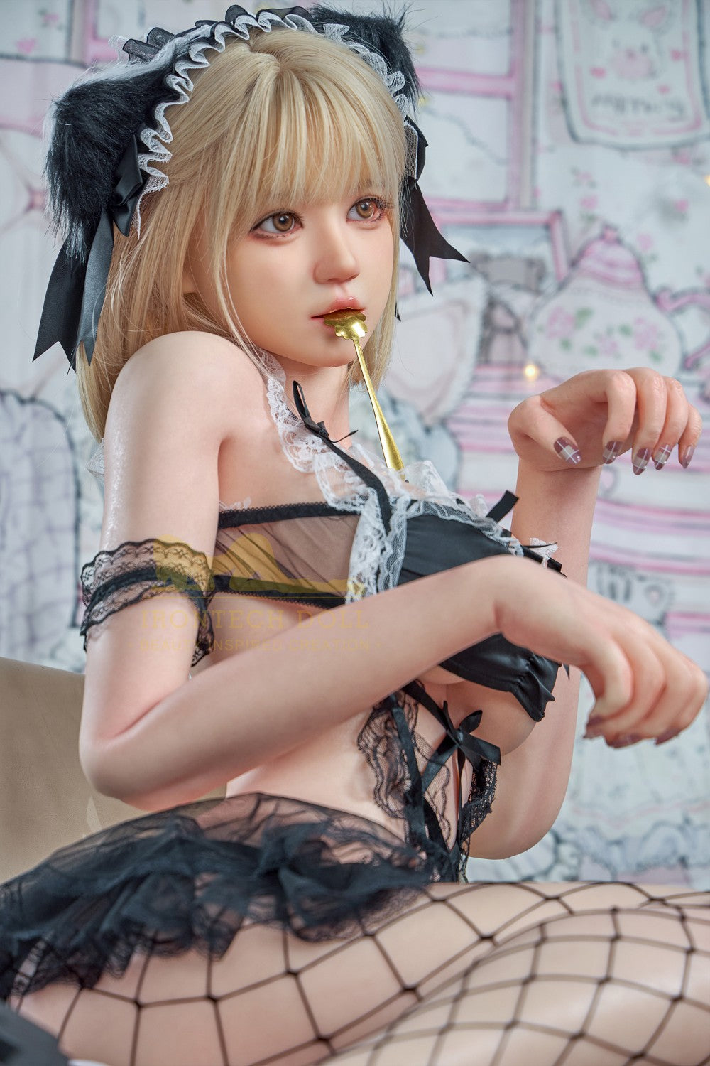 Nueve muñeca sexual (Irontech Doll 161cm B-CUP T3 Silicona)