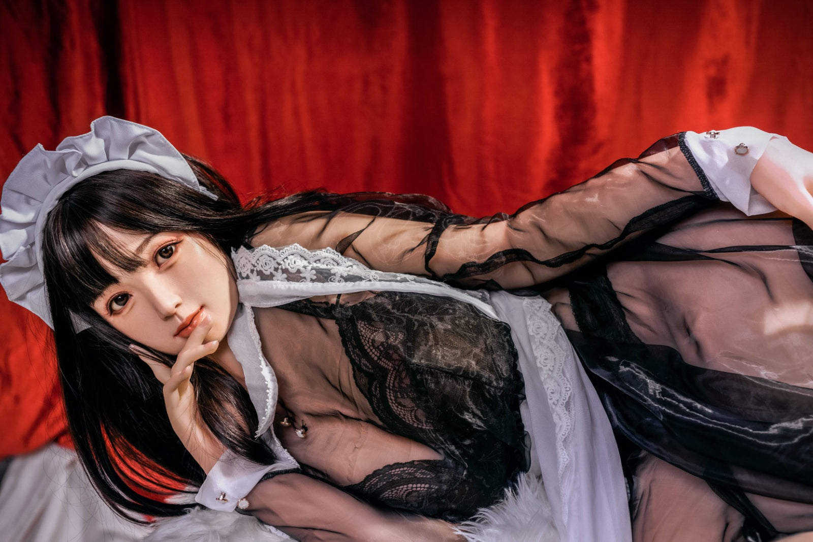 clítoris muñeca sexual (Bezlya Doll 155cm copa F 2.0 TPE+Silicona)