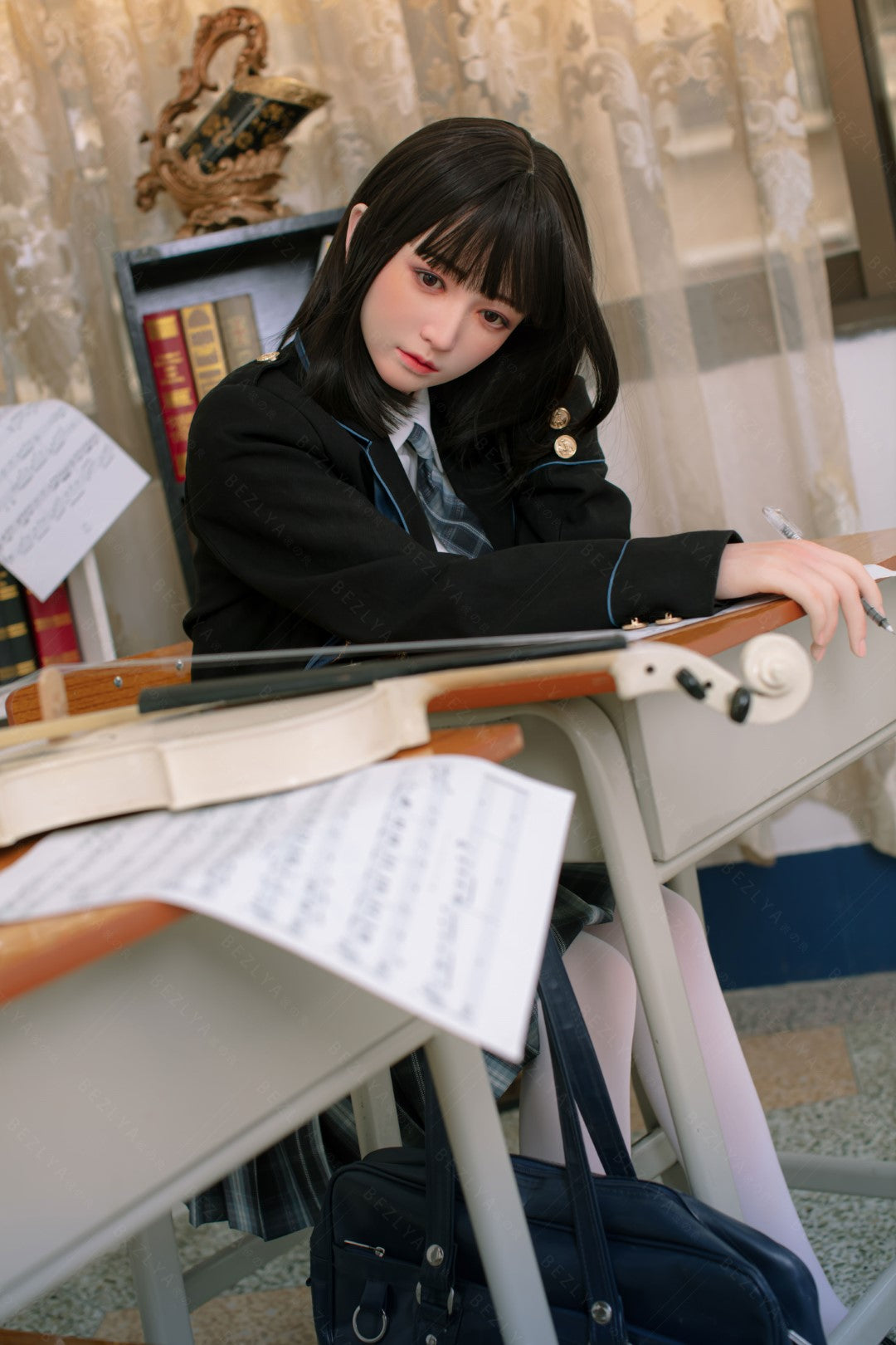 platicodona muñeca sexual (Bezlya Doll 160 cm copa C 2.1 silicona)