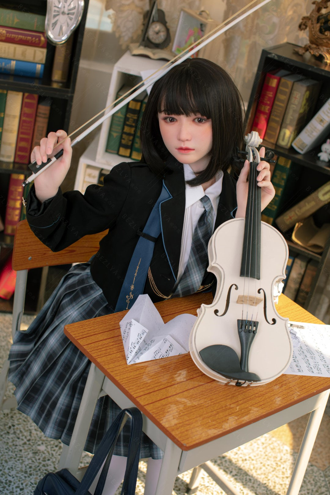 platicodona muñeca sexual (Bezlya Doll 160 cm copa C 2.1 silicona)