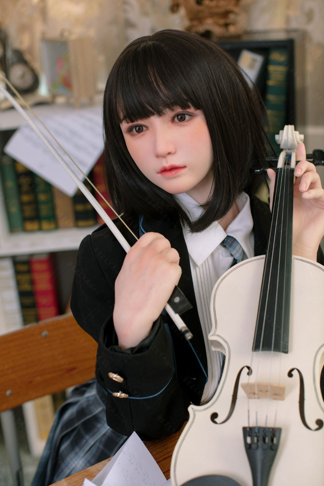 platicodona muñeca sexual (Bezlya Doll 160 cm copa C 2.1 silicona)