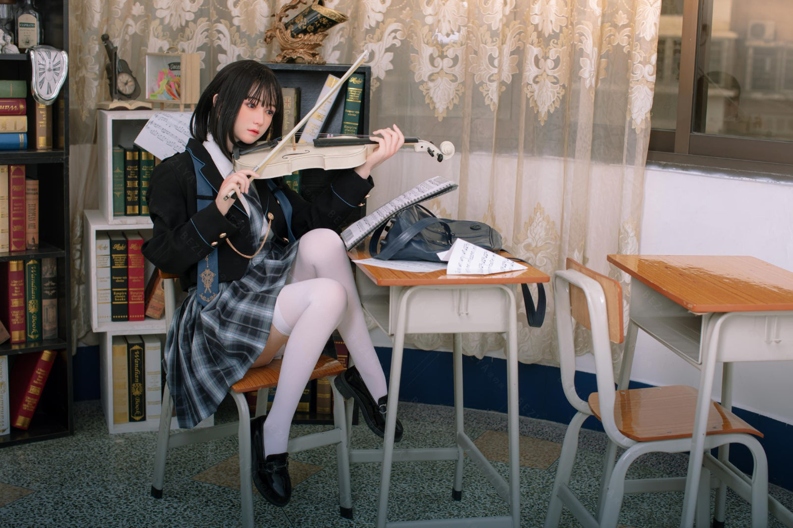 platicodona muñeca sexual (Bezlya Doll 160 cm copa C 2.1 silicona)