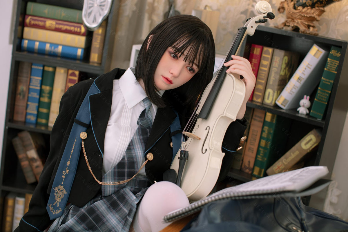 platicodona muñeca sexual (Bezlya Doll 160 cm copa C 2.1 silicona)