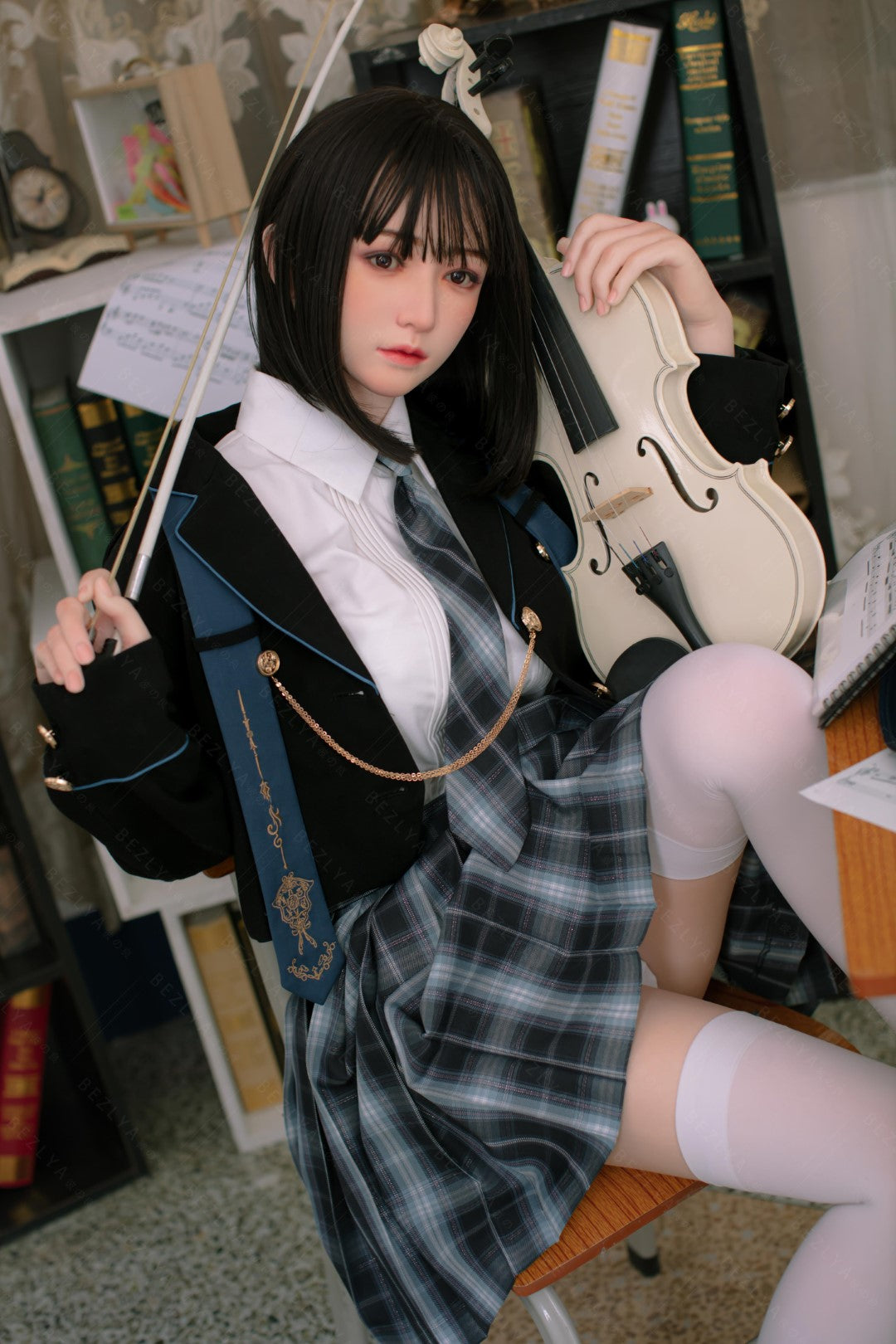 platicodona muñeca sexual (Bezlya Doll 160 cm copa C 2.1 silicona)