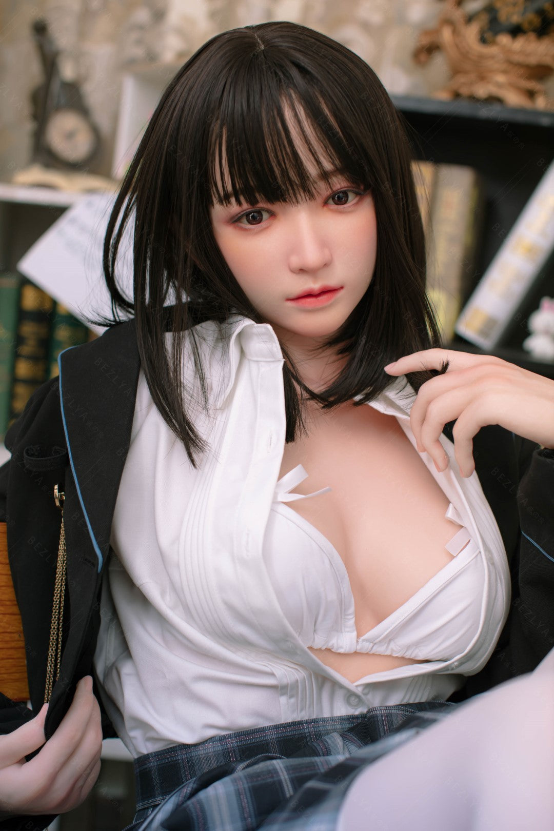 platicodona muñeca sexual (Bezlya Doll 160 cm copa C 2.1 silicona)