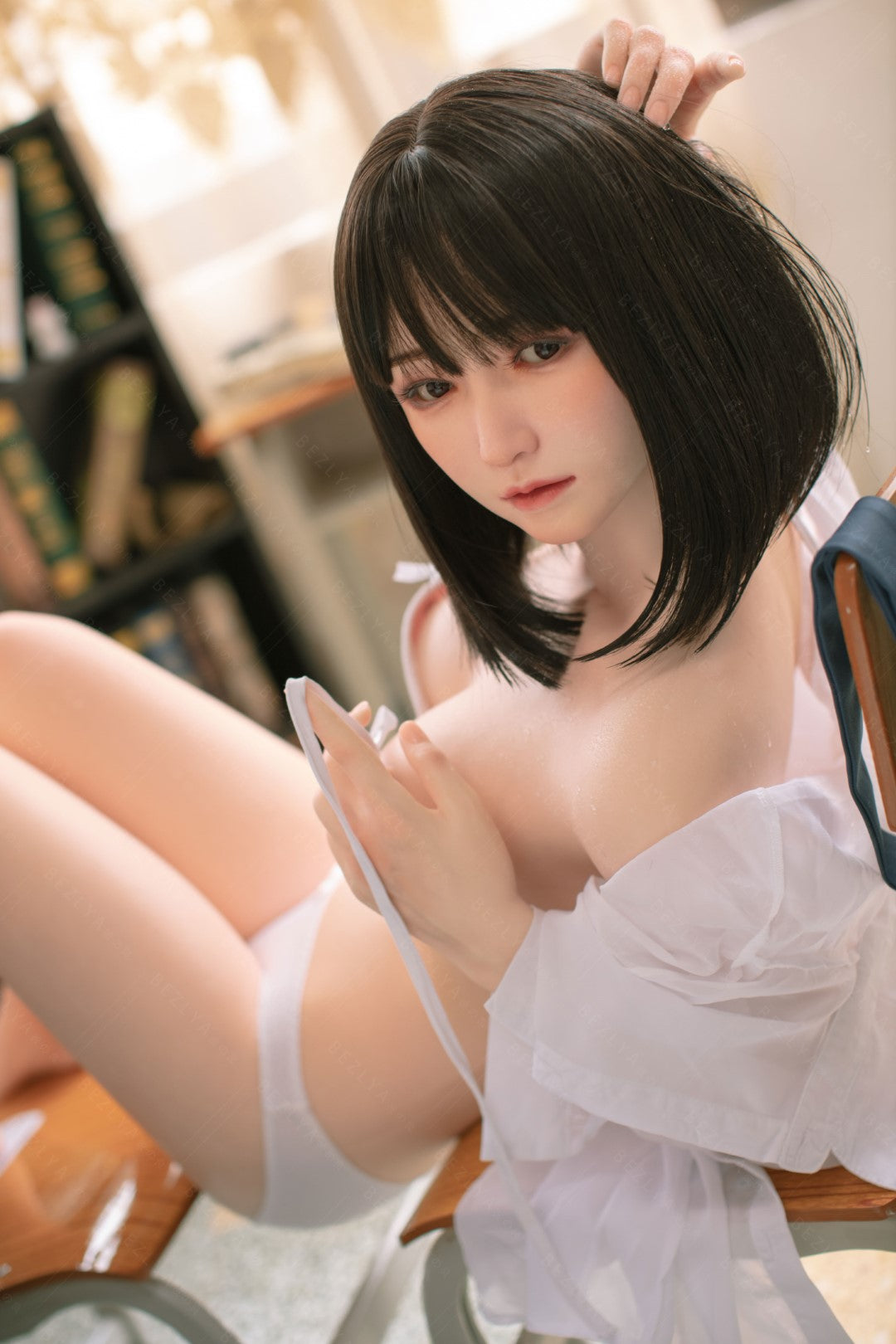 platicodona muñeca sexual (Bezlya Doll 160 cm copa C 2.1 silicona)