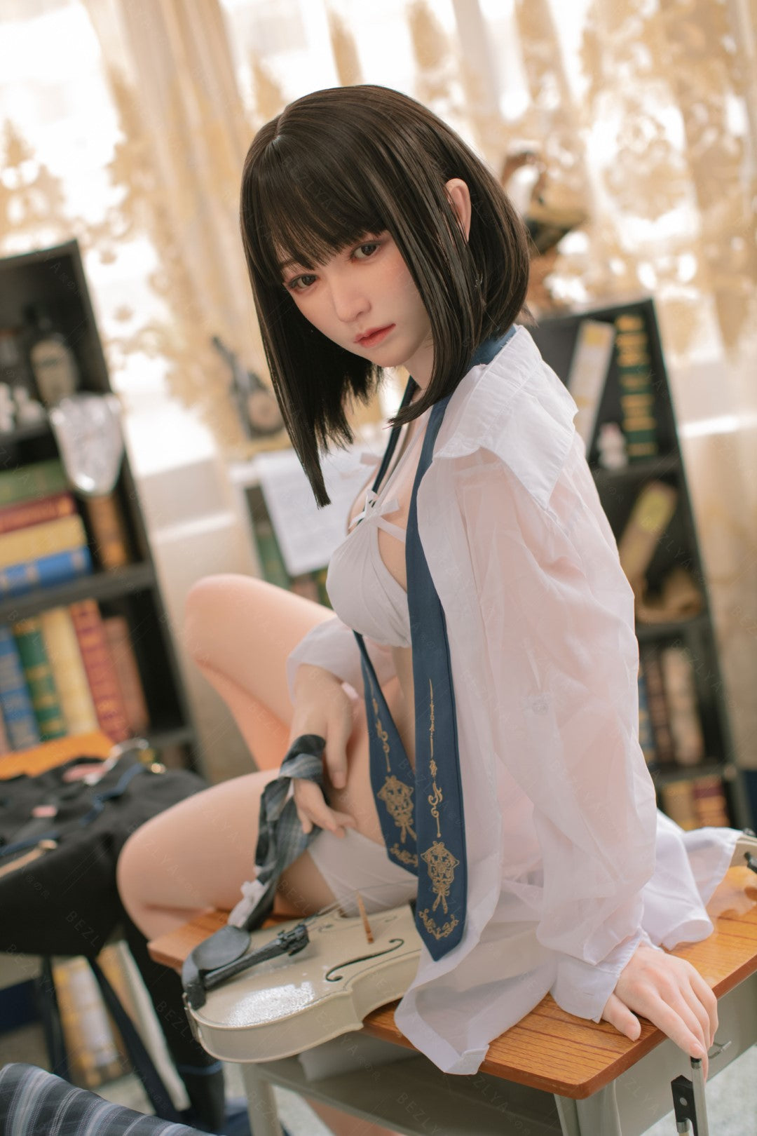 platicodona muñeca sexual (Bezlya Doll 160 cm copa C 2.1 silicona)