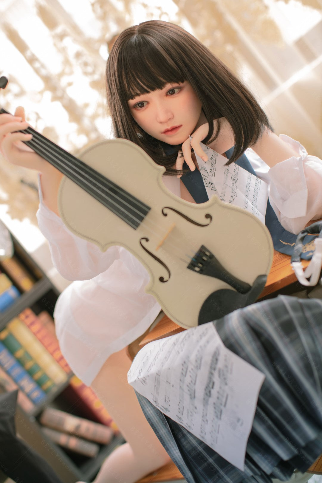 platicodona muñeca sexual (Bezlya Doll 160 cm copa C 2.1 silicona)