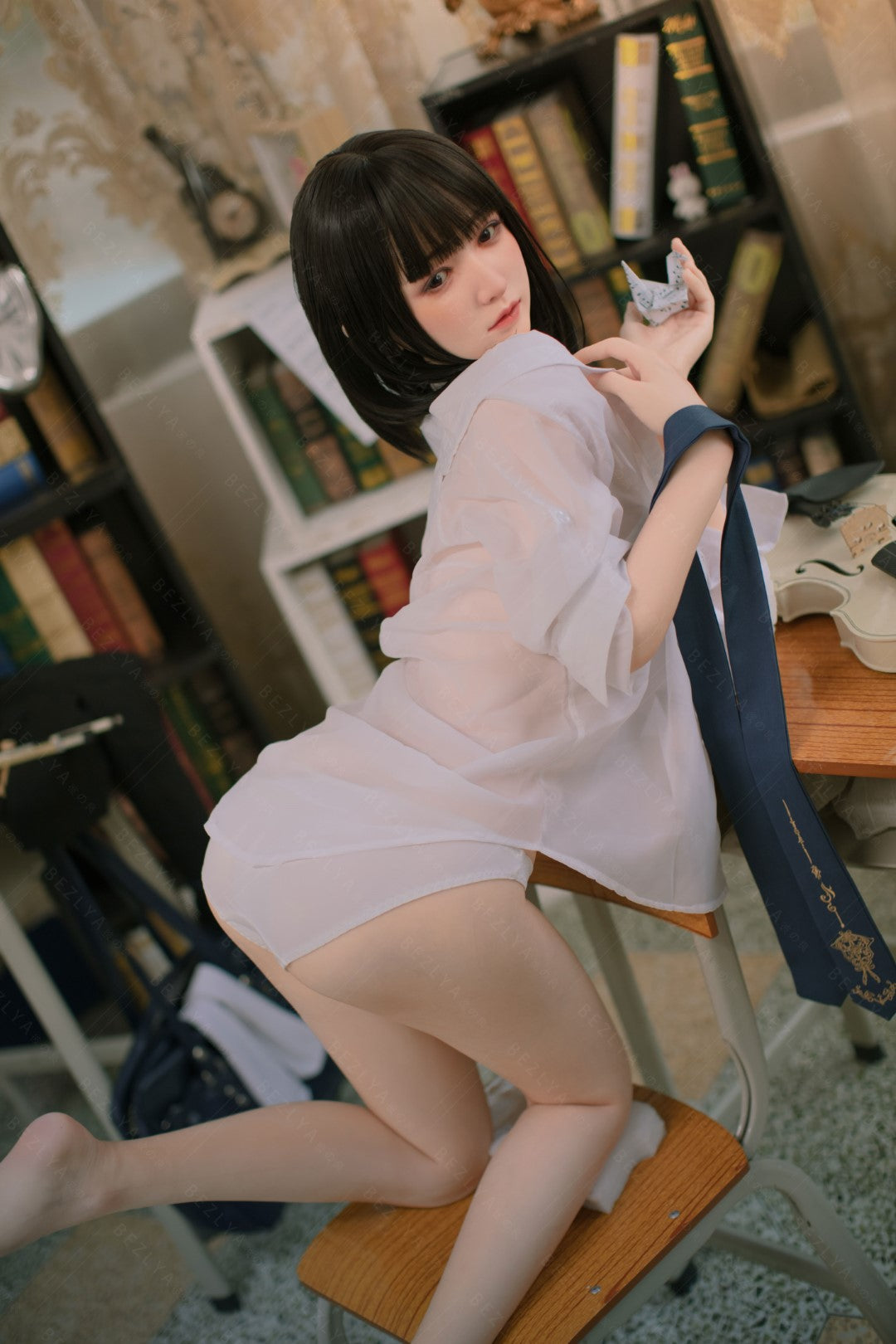 platicodona muñeca sexual (Bezlya Doll 160 cm copa C 2.1 silicona)