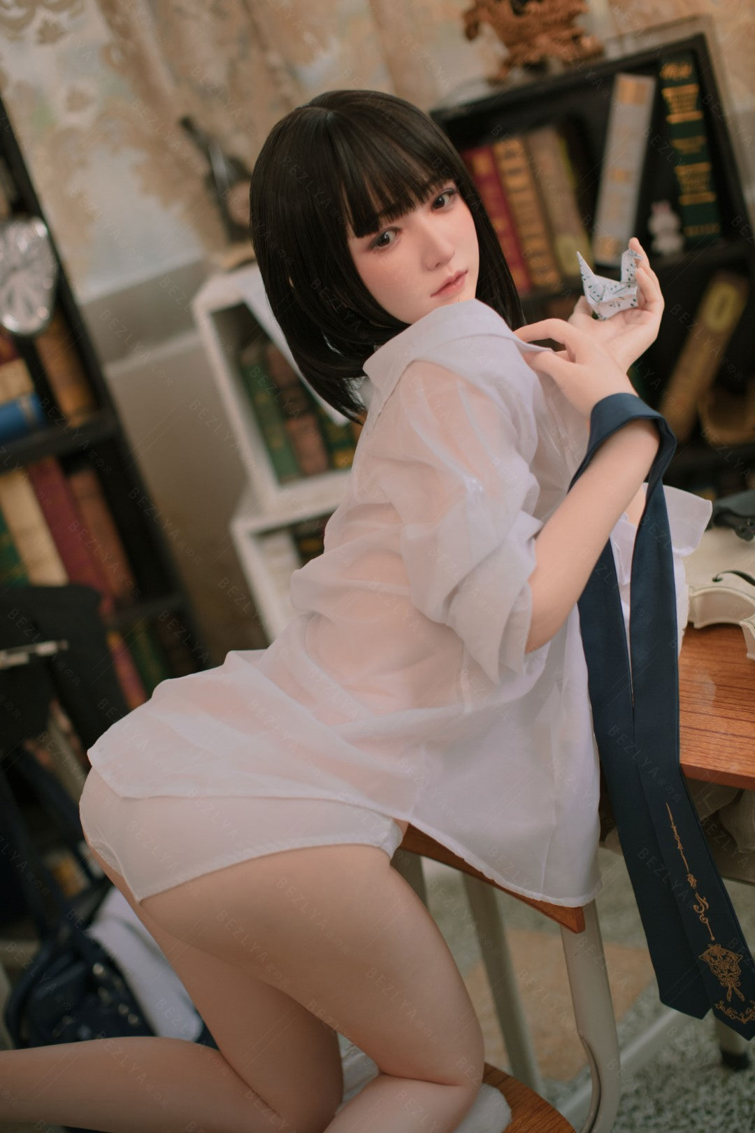 platicodona muñeca sexual (Bezlya Doll 160 cm copa C 2.1 silicona)