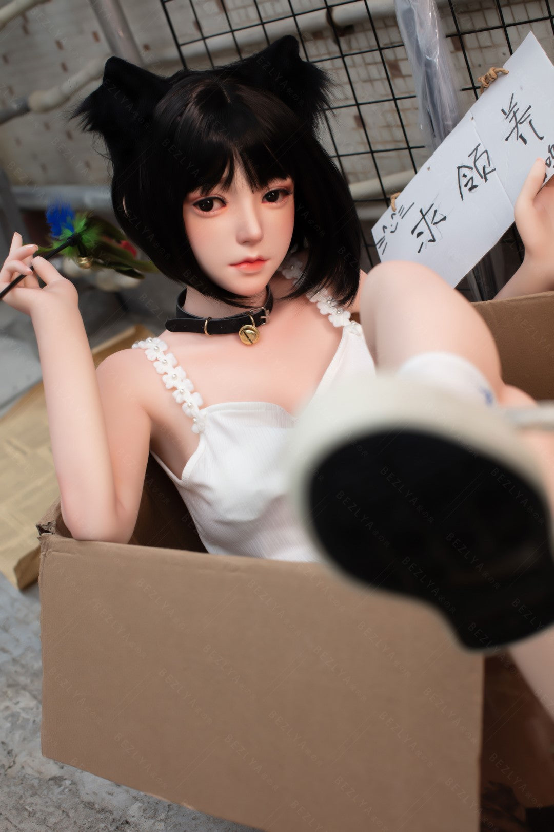 Campánula muñeca sexual (Bezlya Doll 155 cm F-CUP 2.0 TPE+Silicona)