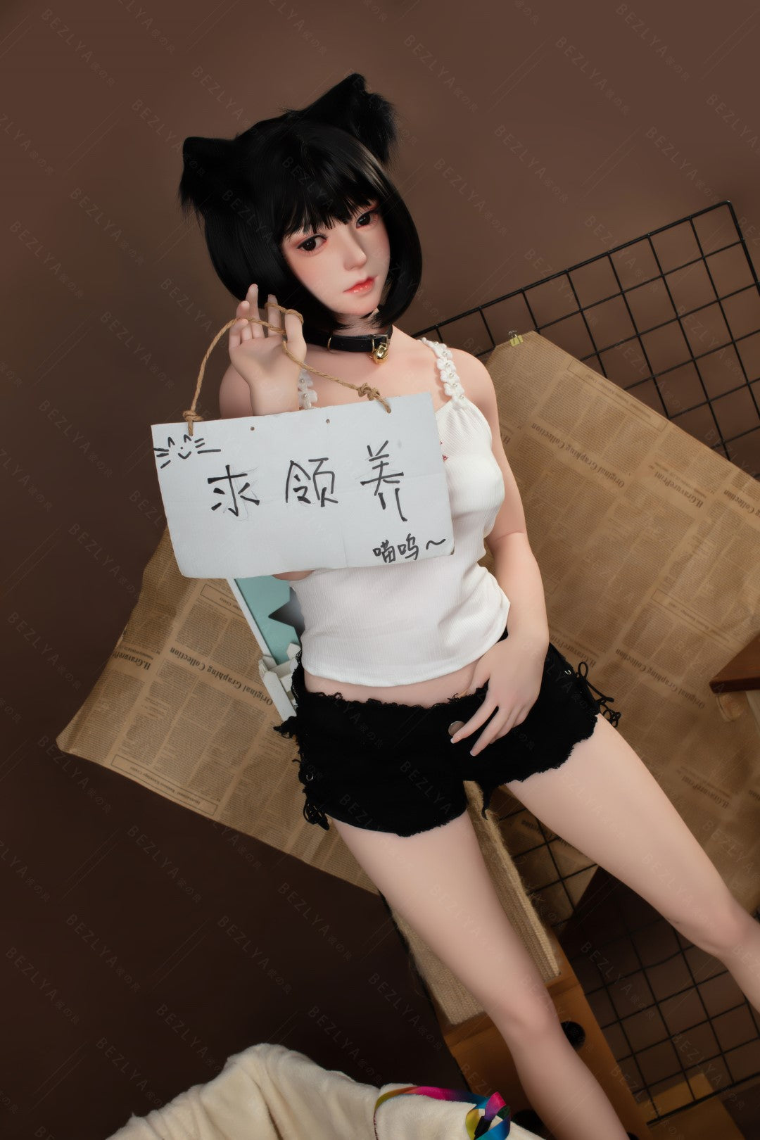 Campánula muñeca sexual (Bezlya Doll 155 cm F-CUP 2.0 TPE+Silicona)