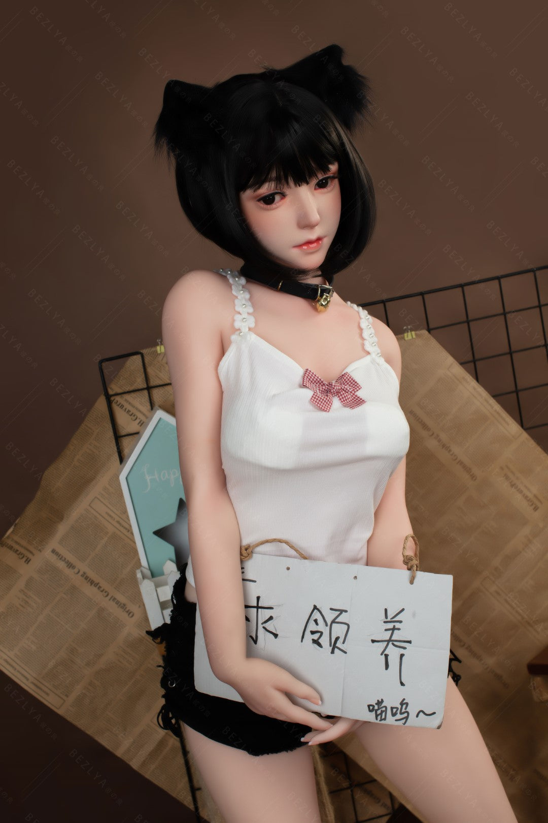 Campánula muñeca sexual (Bezlya Doll 155 cm F-CUP 2.0 TPE+Silicona)