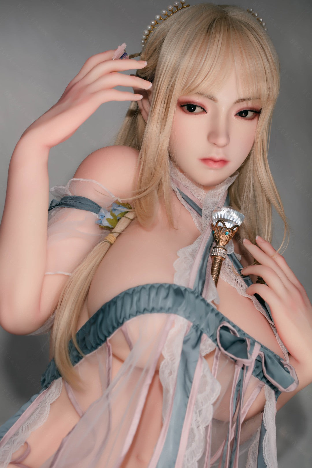 Pensamiento muñeca sexual (Bezlya Doll 160 cm C-CUP 2.0 TPE+Silicona)