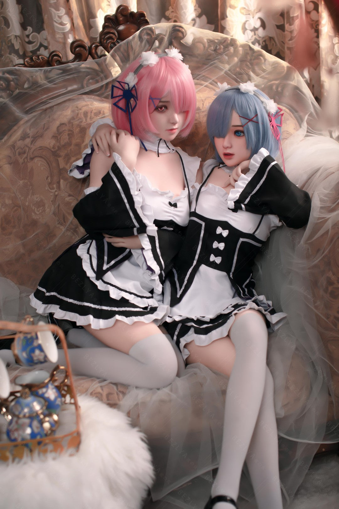 Strap Sex doll (Bezlya Doll 149cm D-cup 2.0 TPE+silicone)