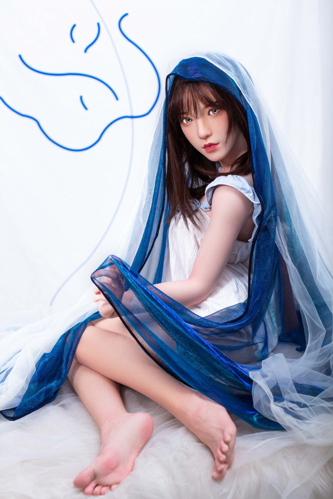 Iris muñeca sexual (Bezlya Doll 150cm B copa 2.1 Silicona)