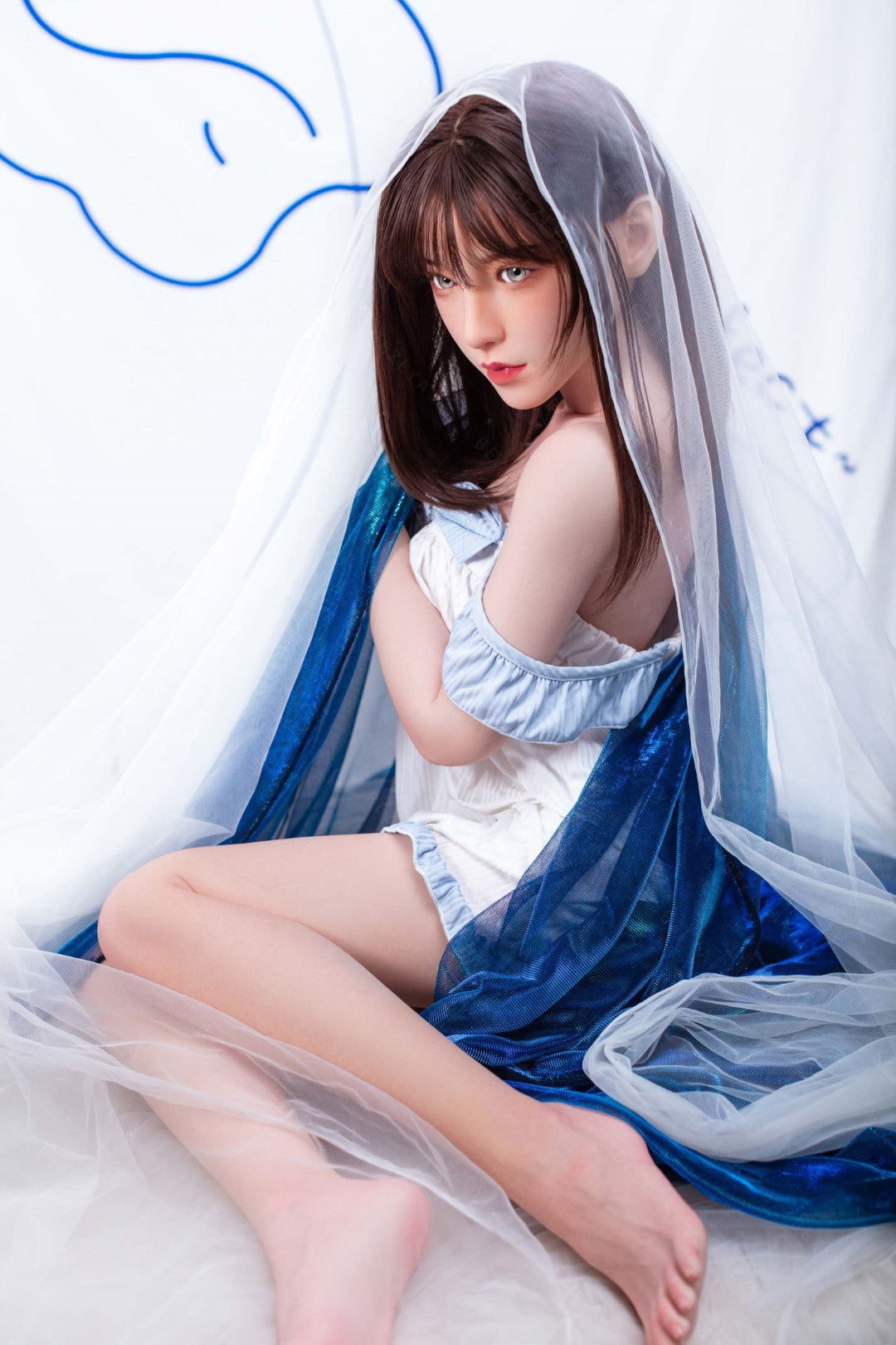 Iris muñeca sexual (Bezlya Doll 150cm B copa 2.1 Silicona)