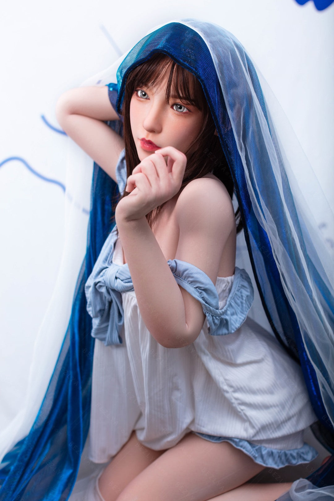 Iris muñeca sexual (Bezlya Doll 150cm B copa 2.1 Silicona)