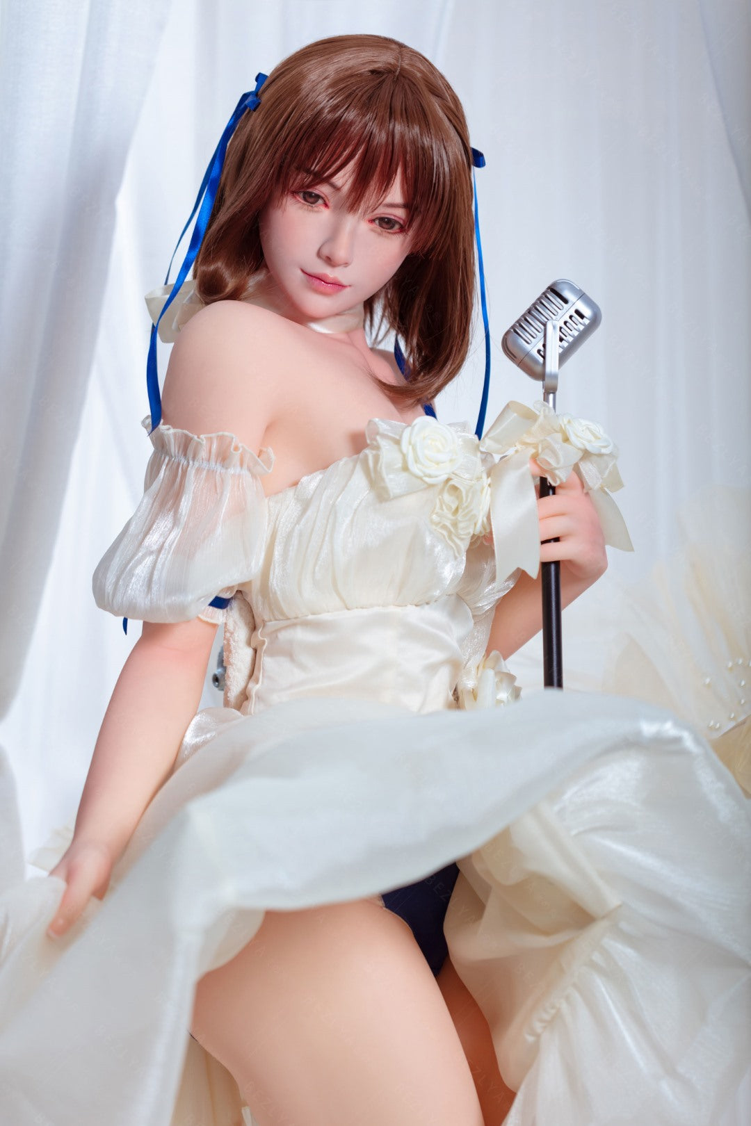 Acebo muñeca sexual (Bezlya Doll 155cm copa B 2.0 TPE+Silicona)