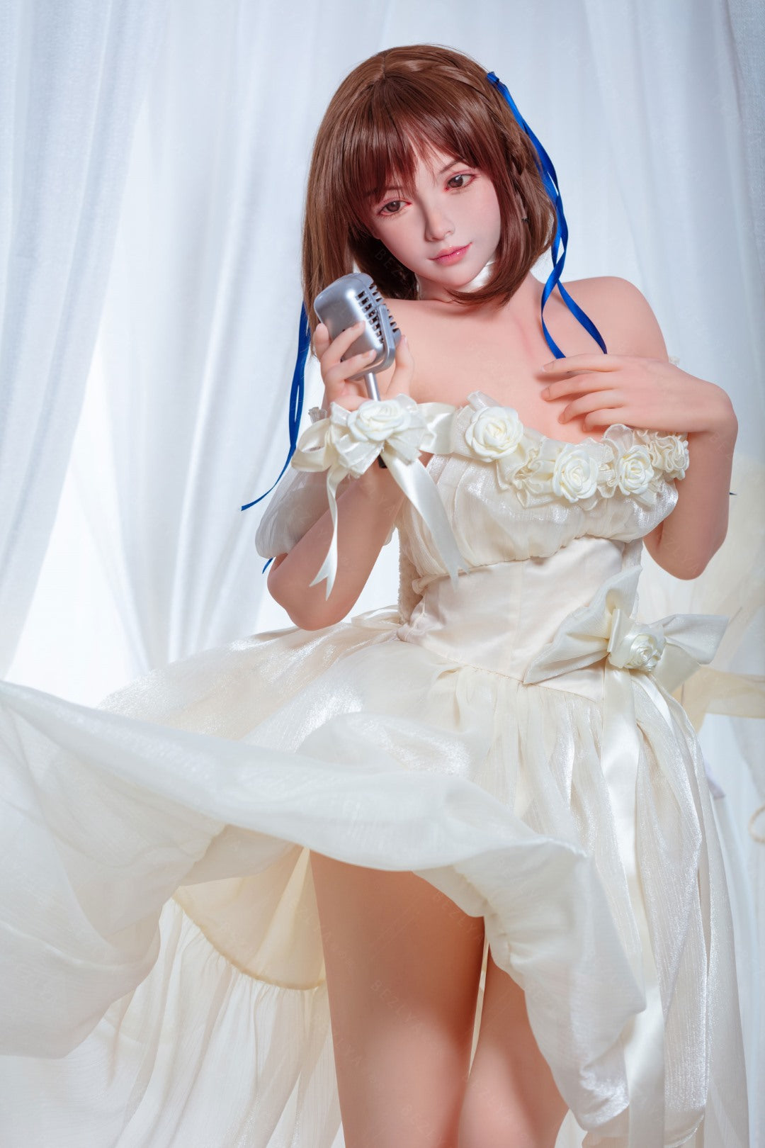 Acebo muñeca sexual (Bezlya Doll 155cm copa B 2.0 TPE+Silicona)