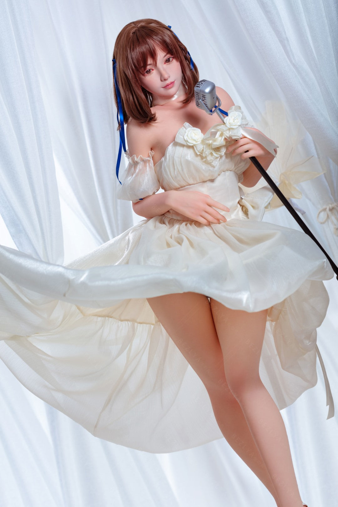 Acebo muñeca sexual (Bezlya Doll 155cm copa B 2.0 TPE+Silicona)