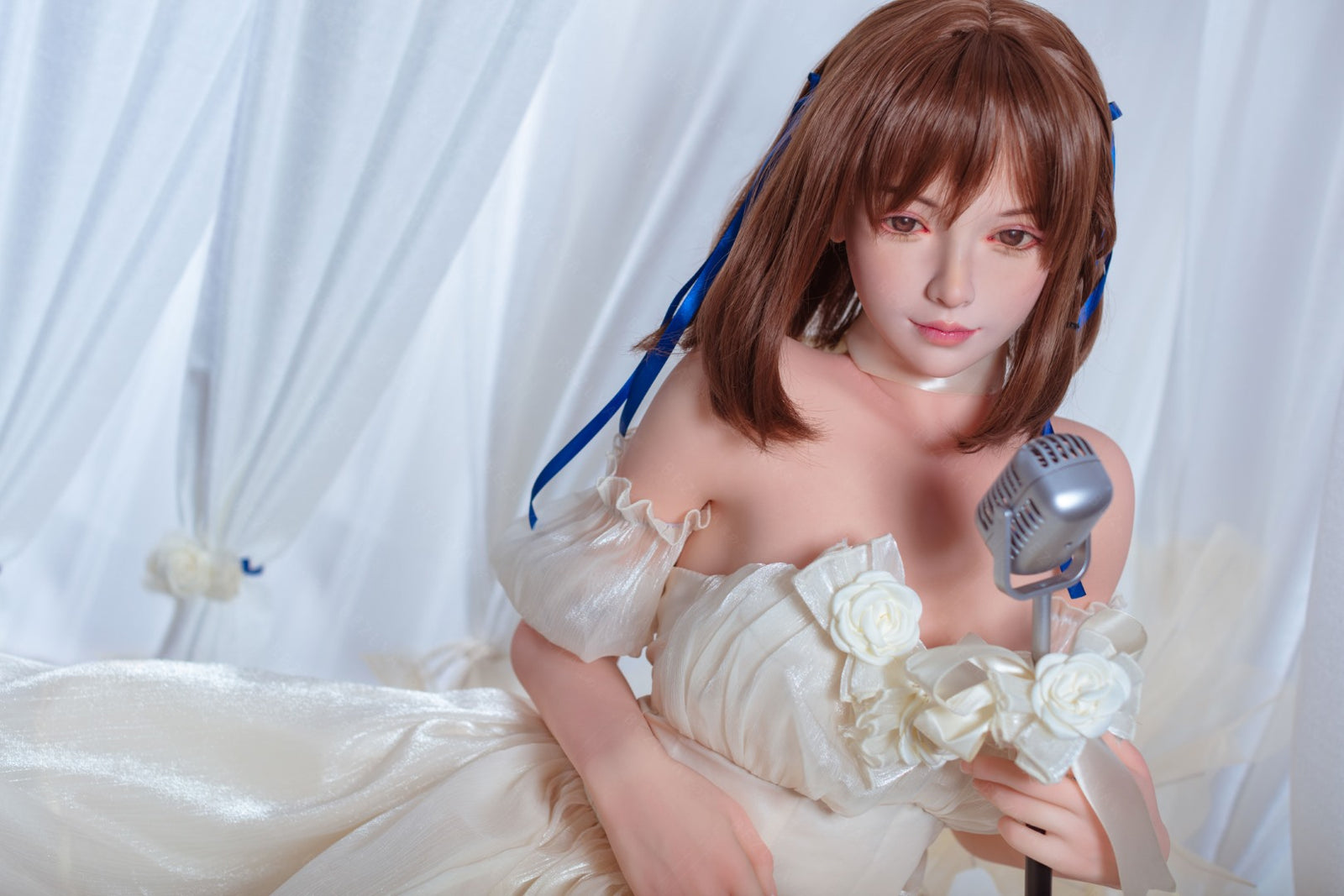 Acebo muñeca sexual (Bezlya Doll 155cm copa B 2.0 TPE+Silicona)