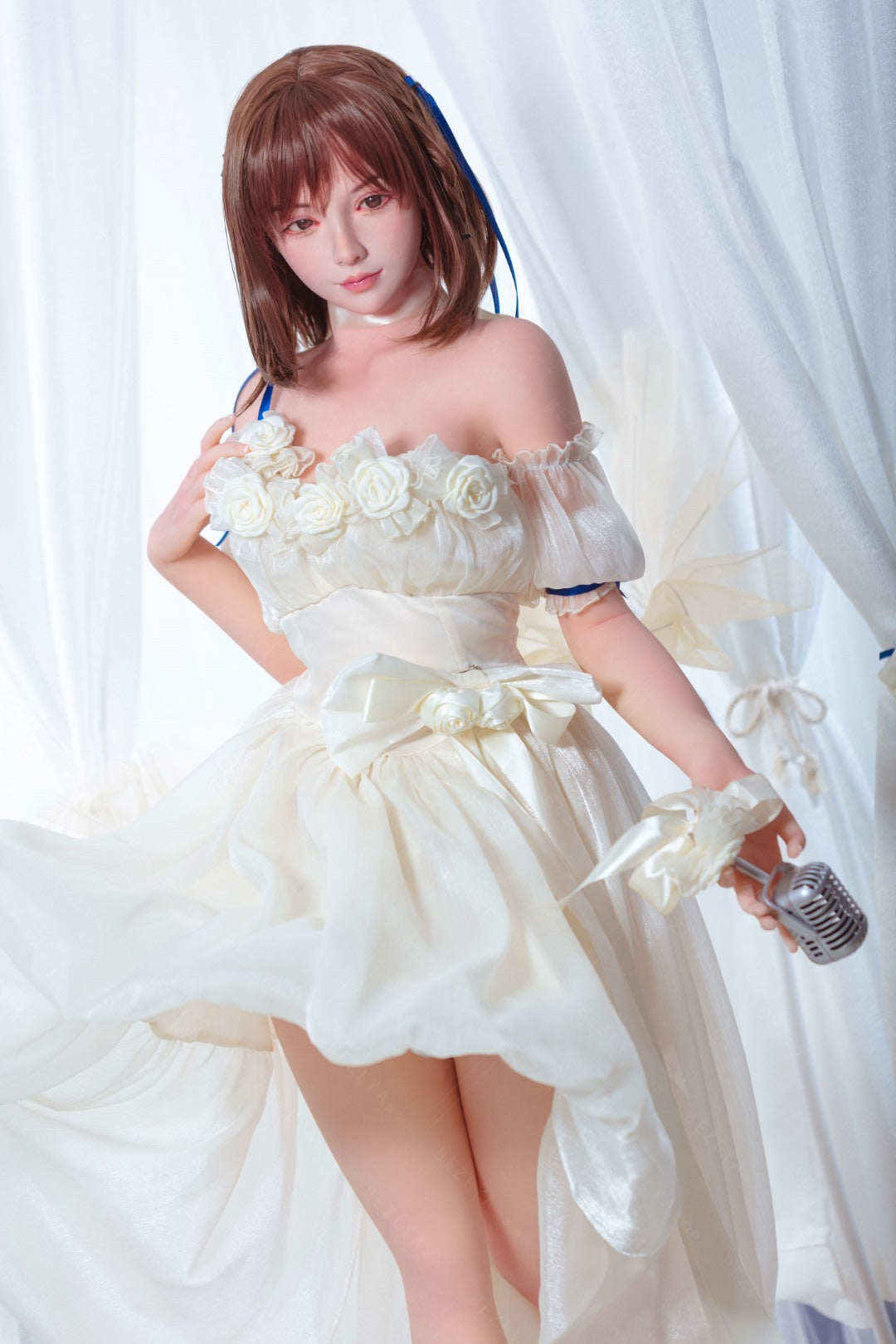 Acebo muñeca sexual (Bezlya Doll 155cm copa B 2.0 TPE+Silicona)