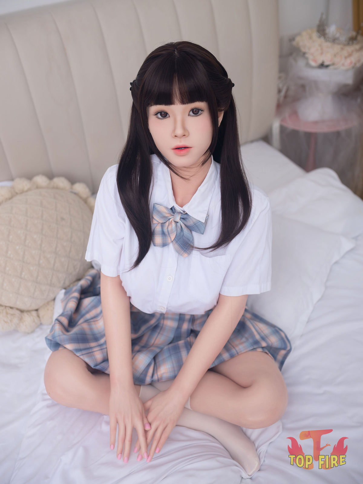 sharón muñeca sexual (Top Fire Doll 158 cm D-cup T28 Silicona)