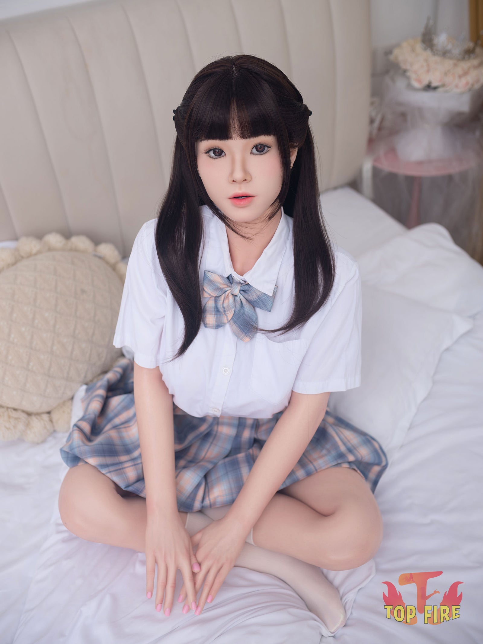 sharón muñeca sexual (Top Fire Doll 158 cm D-cup T28 Silicona)