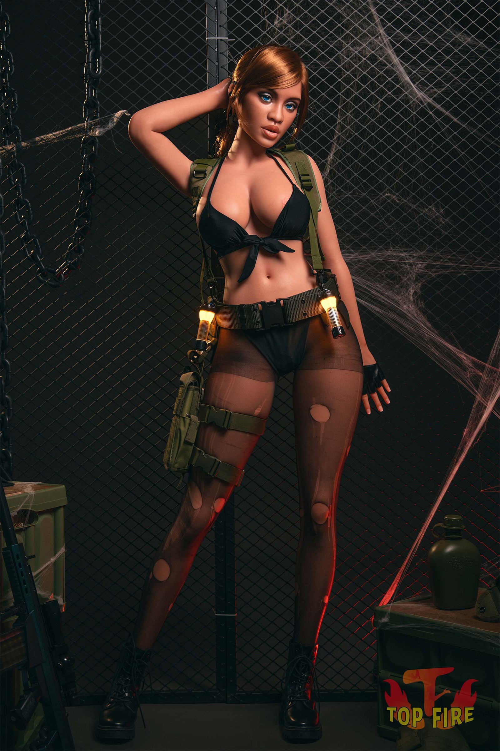 hedy muñeca sexual (Top Fire Doll 163 cm copa G T04 silicona)