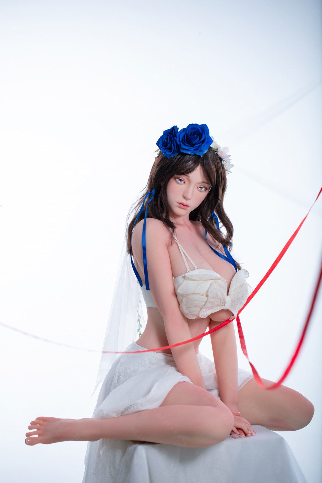 Pensamiento muñeca sexual (Bezlya Doll 155cm copa F 2.0 TPE+Silicona)