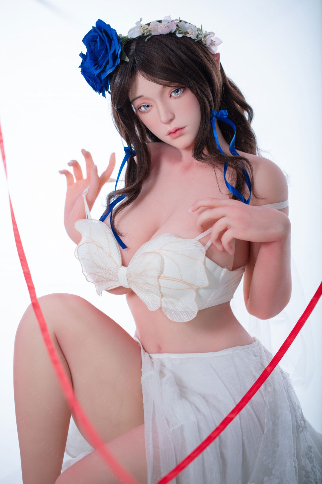 Pensamiento muñeca sexual (Bezlya Doll 155cm copa F 2.0 TPE+Silicona)