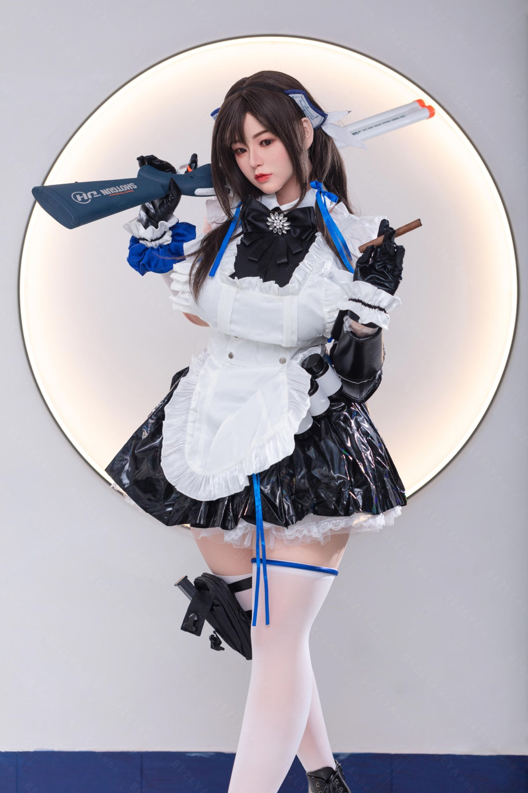 Begonia muñeca sexual (Bezlya Doll 160 cm copa G 2.1 silicona)